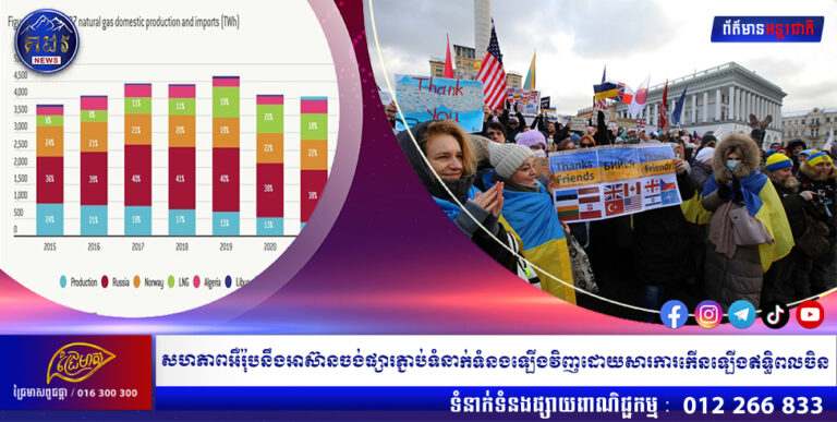 សហភាពអឺរ៉ុបនឹងអាស៊ានចង់ផ្សារភ្ជាប់ទំនាក់ទំនងឡើងវិញដោយសារការកើនឡើងឥទ្ធិពលចិន