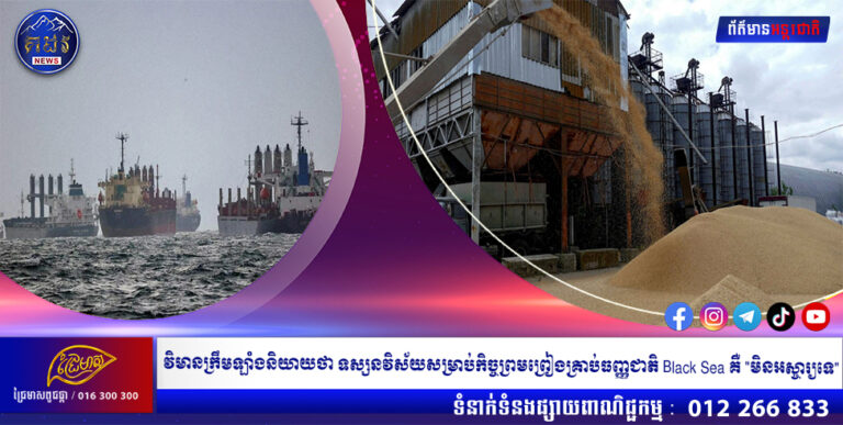 វិមានក្រឹមឡាំងនិយាយថា ទស្សនវិស័យសម្រាប់កិច្ចព្រមព្រៀងគ្រាប់ធញ្ញជាតិ Black Sea គឺ “មិនអស្ចារ្យទេ”